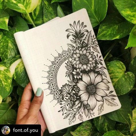 Creative Heart Drawing, Aesthetic Mandala Art, Heart Abstract, Flowers Mandala, Doodle Heart, Abstract Pencil Drawings, Easy Mandala Drawing, Boho Art Drawings, Flower Drawings