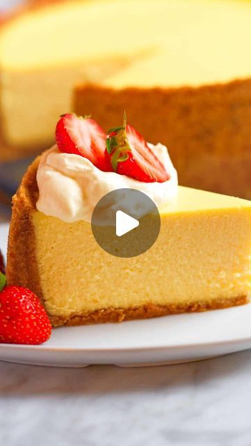 102K views · 5.7K likes | Joanne Gallagher on Instagram: "✨new recipe✨ Don’t miss this amazing homemade cheesecake recipe! It’s incredible with a thick graham cracker crust and the most delicious classic filling. The recipe and a full-length video showing how we make it is on Inspired Taste! Link in bio ❤️

#cheesecake #cheesecakelovers #baking #foodblogeats" How To Make A Cheesecake, Homemade Cheesecake Recipe, Inspired Taste, Homemade Cheesecake Recipes, Cheesecake Crust, Cheesecake Lovers, 100k Views, Homemade Cheesecake, Cracker Crust