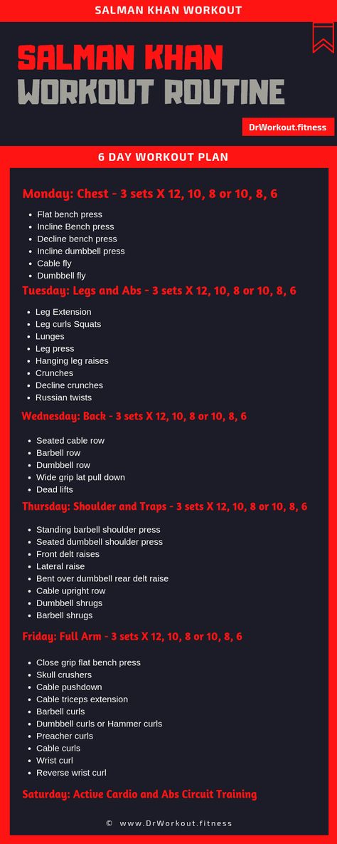 Salman Khan Workout Weekly Workout Plans For Men At Home, Best Workout Plan For Men, Mens Gym Routine, Gym Workout Schedule Men, Men Workout Plan Gym, Bodybuilder Workout Plan, Workout Schedule For Men Gym, Work Out Plan For Men, Dr Workout Fitness