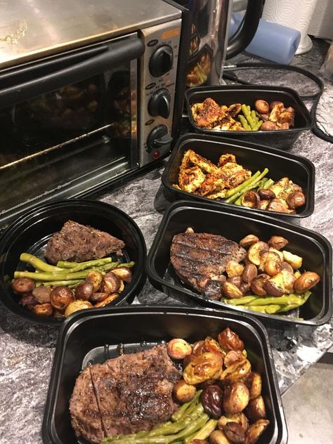 Meal Prep Astethic, Chicken Prep, Sunday Food, Healthy Lunch Meal Prep, Dinner Meal Prep, Easy Healthy Meal Prep, Healthy Food Motivation, Lunch Meal Prep, Meal Prep For The Week