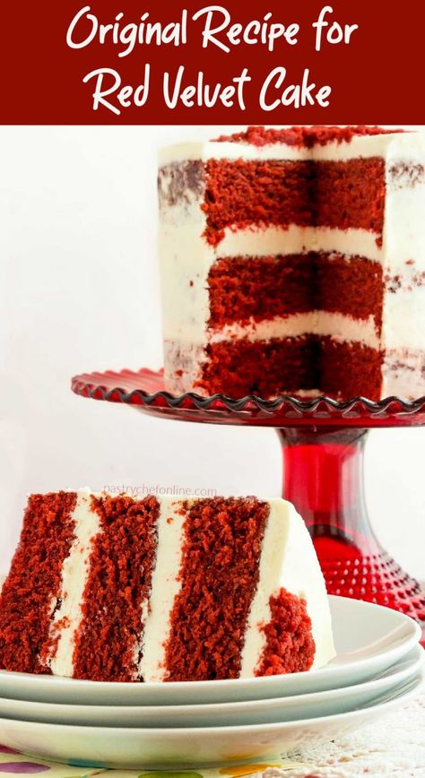 Old Fashion Icing Recipes, Southern Red Velvet Cake From Scratch, Southern Desserts Traditional, Southern Red Velvet Cake Recipe, Old Fashioned Red Velvet Cake Recipe, Heavy Cake Recipe, Old Fashioned Red Velvet Cake, Red Velvet Cake Icing, Red Velvet Cake Recipe From Scratch