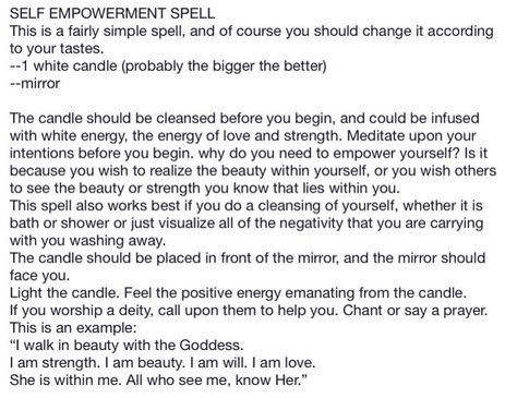 Self I powering spell Self Empowerment Spell, Empowerment Spell, Witchy Meditation, Witch Herbs, Dark Arts, Wiccan Spells, Witchy Stuff, Self Empowerment, Spell Book