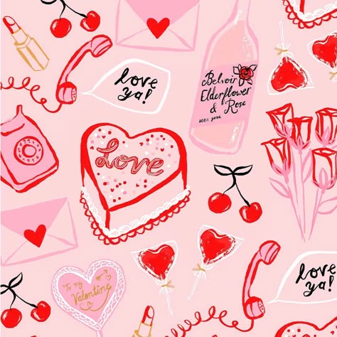 Pretzel Shop, Popular Prints, Bachelorette Planning, February Crafts, Valentines Inspiration, Day Aesthetic, Season Of Love, Galentines Party, Valentines Patterns