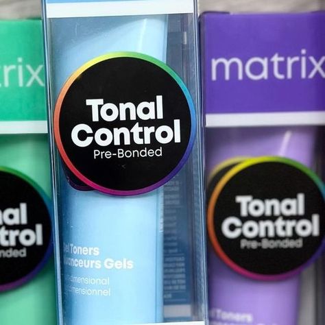 KOURTNEY • ROSEVILLE BLONDE ARTIST on Instagram: "@matrix TONAL CONTROL🌈 • Sharing the @matrix TONAL CONTROL line with you all! This product has changed the toning world completely, and I am OBSESSED 😍 • Being able to watch your toner oxidize in real time is such a game changer! These toners gradually darken over time which means you can choose exactly when you want to rinse your toner. You will never be worried that your clients hair grabbed too dark again! Want the facts?! ⬇️⬇️ • @matrix Ton Matrix Tonal Control Formula, Matrix Toner Formula, Matrix Color Formulas, Matrix Hair, Matrix Color, Color Formulas, Hair Toner, The Matrix, Gel Cream