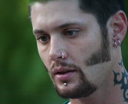 Priestly, Ten Inch Hero. 10 Inch Hero, Chin Piercing, Ten Inch Hero, Heart Tattoo On Finger, Soul Patch, Danneel Ackles, The Fallen Angel, Make Tattoo, Wayward Son