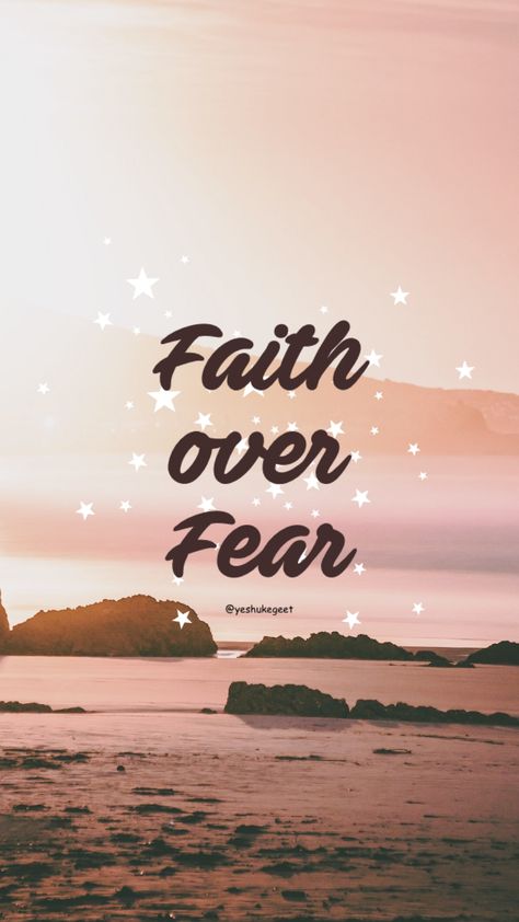 Faith Over Fear Wallpaper, Wallpaper Sayings, Faith Wallpaper, Fear Of The Future, Wallpaper Android, Christian Bible Quotes, Faith Bible, Faith Over Fear, Faith Hope Love