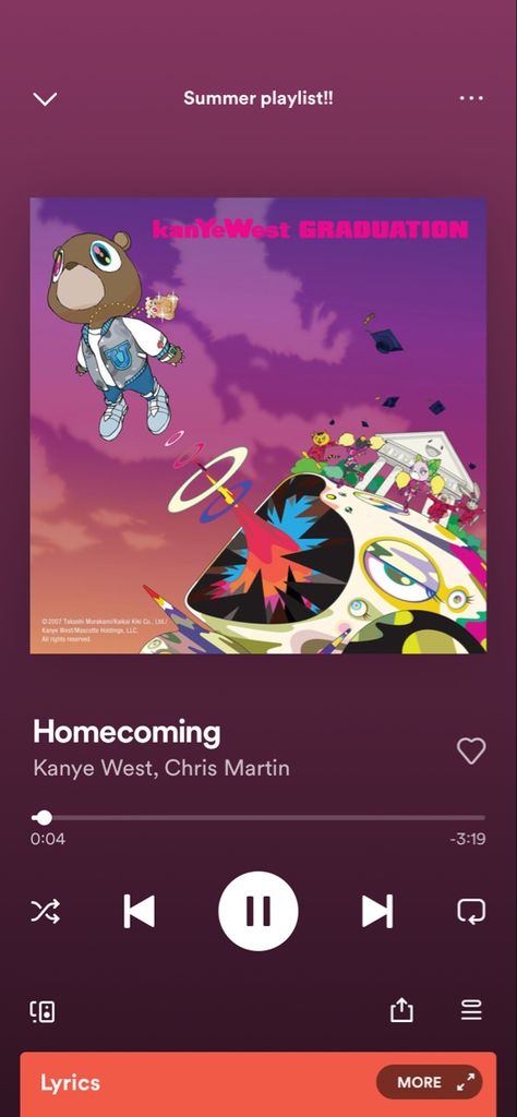 Homecoming Kanye West, Kenya West, Summer Playlist, Chris Martin, Kanye West, Kenya, Homecoming, Songs