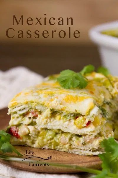 Corn Lasagna, Casserole With Corn Tortillas, Corn Tortilla Casserole, Mexican Lasagna With Tortillas, Casserole With Corn, Casserole Vegetarian, Corn Tortilla Recipes, Tortilla Casserole, Lasagna Casserole