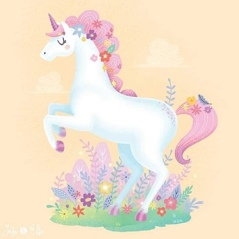 Unicorn Wallpaper Cute Rainbow, Blue Unicorn Wallpaper, Neon Unicorn Wallpaper, Rainbow Unicorn Illustration, Mystical Unicorn, Room Wallpaper, Room Inspiration Bedroom, Room Inspiration, Cute Wallpapers