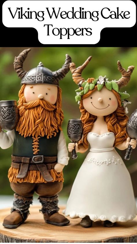 unique viking wedding cake topper Norse Wedding Ideas, Viking Wedding Cake, Viking Wedding Decor, Viking Wedding Traditions, Viking Wedding Ideas, Viking Feast, Norse Wedding, Viking Knotwork, Viking Aesthetic