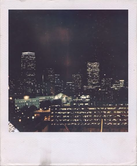 City Polaroid, Instax Aesthetic, 90s Photos, Polaroid Photography, Instant Photography, Nostalgia Aesthetic, Instant Photo, Scenery Photography, Flashing Lights