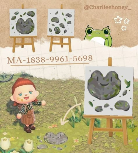 Mushroom Animal Crossing Code, Animal Crossing Frog Island, Mushroom Island Animal Crossing, Animal Crossing Mushroom Codes, Acnh Lily Pad, Acnh Frog Designs, Acnh Mushroom Design, Acnh Ground Designs, Acnh Maps