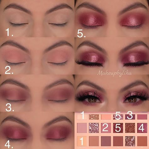 another look with this amazing palette @hudabeauty @shophudabeauty Huda Beauty Eyeshadow Palette, Huda Beauty Eyeshadow, Mekap Mata, Trendy Eyeshadow, Nude Palette, Makeup Tutorial Eyeshadow, Eye Makeup Steps, Makeup Step By Step, Makijaż Smokey Eye