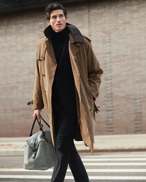 Khaki Trench Coat Outfit, Mens Wool Trench Coat, Sweatsuit Outfits, Waterproof Trench Coat, Raincoat Outfit, Shoulder Epaulettes, Brown Trench Coat, Khaki Trench Coat, Green Trench Coat