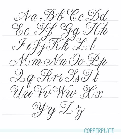 Ever wondered how many calligraphy styles are there? Check out this post to find out, plus download a free worksheet of 30 different calligraphy and lettering alphabets for you to develop your own style #calligraphy #lettering #calligraphybeginners How To Write Activity In Calligraphy, Letter Families, Hand Lettering Alphabet Fonts, Calligraphy Letters Alphabet, Alfabet Font, Calligraphy Fonts Alphabet, Tracing Lines, Lettering Styles Alphabet, Lettering Guide