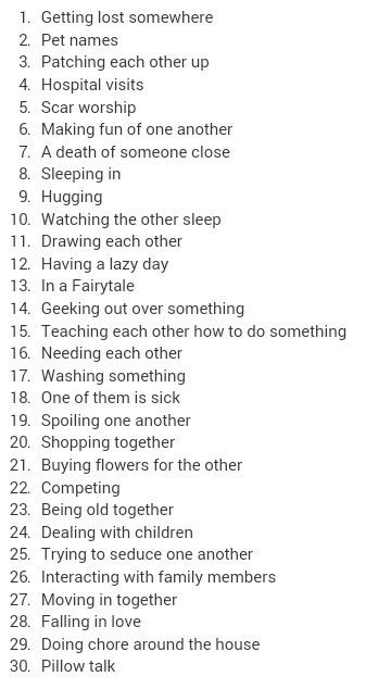 A 30 day writing OTP challenge. Cause it's cute! Imagine Ideas Writing Prompts, 30 Days Writing Challenge Fiction, 30 Day Flash Fiction Challenge, 30 Day Writing Prompts Fiction, November Oc Challenge, 30 Day Writing Prompts, Otp Drawing Challenge, Oc Writing Challenge, 30 Day Writing Challenge Fiction