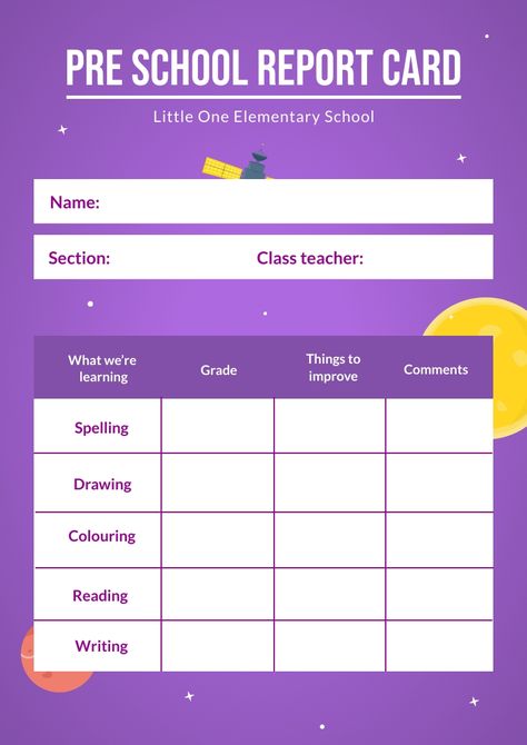 Report card are part of the old times in school #Nostalgia 🥰😍 Diy Cards For Teachers, Kindergarten Report Cards, Teacher Binder Organization, School Nostalgia, School Report Card, Reading Log Printable, Report Card Comments, Report Cards, Report Card Template