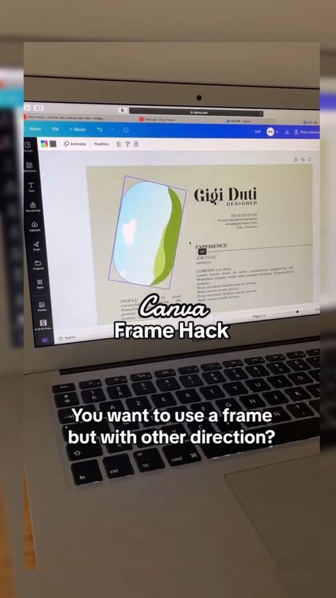 #canva #frame #Hack Canvas Hacks, Canva Presentation Ideas, Presentation Aesthetic, Canva Hack, Canva Tricks, Easy Graphic Design, Digital Learning Classroom, Canva Presentation, Canva Hacks