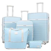 Blue Suitcase, Hard Sided Luggage, Spinner Wheel, 3 Piece Luggage Set, Hardside Spinner Luggage, Large Luggage, Luggage Case, Checked Luggage, Best Luggage