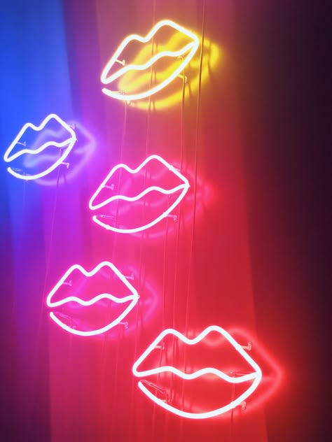 Color Factory Nyc, The Color Factory, Ghost Scene, Neon Lips, Aesthetic Bedding, Color Factory, Last Chance Sale, Neon Quotes, Affordable Aesthetic