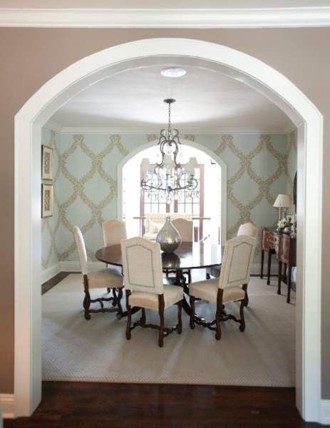 Arch Designs For Dining Room Archway Between Living And Dining Room, Archway Molding, Kitchen Arch, Archways In Homes, Arch Entryway, Arch Designs For Hall, Arched Doorways, Arch Designs, Arch Doorway