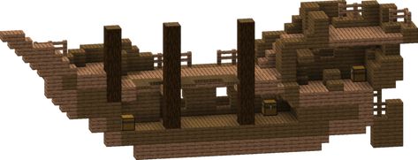 Small Pirate Ship Minecraft, Minecraft Pirate Ship Blueprints, Ship Minecraft, Minecraft Ship Ideas, Minecraft Pirate Ship, Minecraft Boat, Minecraft Birthday Party Games, Map Minecraft, Castle Crashers