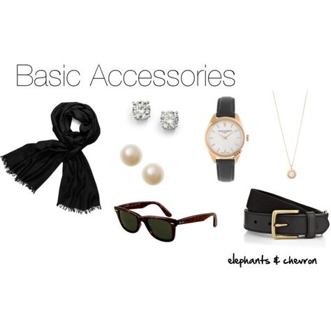 Look Working Girl, Basic Accessories, How To Have Style, Fashion Capsule Wardrobe, Build A Wardrobe, Basic Jewelry, Fashion Capsule, Classic Wardrobe, Jewelry Essentials