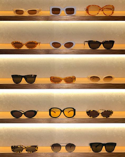 Sunglasses Collection Display, Sunglasses Collection Aesthetic, Sunglasses Business, Eyewear Photography, Sustainable Sunglasses, Eyewear Display, Sunglasses Store, Eyewear Trends, Sunglasses Collection