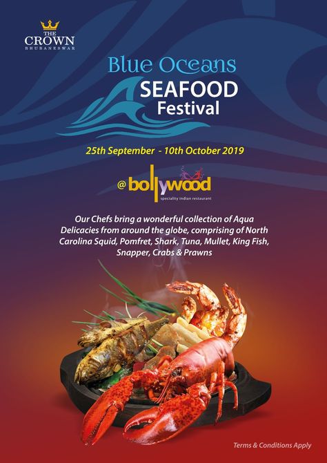 Bollywood Restaurant, Seafood Festival, Restaurant Art, Seafood Buffet, Seafood Menu, Designer Portfolio, Food Png, Graphic Designer Portfolio, Seafood Restaurant