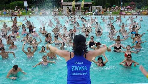 Aqua Zumba class Water Aerobics Workout, Aqua Zumba, Water Aerobics, Aerobics Workout, Zumba, Health, Water, Quick Saves