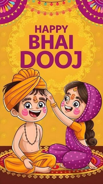 Happy bhai dooj greeting card | Premium AI-generated image Bhai Dooj Drawing, Bhai Bij, Happy Bhai Dooj Images, Bhai Dooj Images, Game Controller Art, Ganpati Photo, Indian Holidays, Ganpati Photo Hd, 15 August Photo