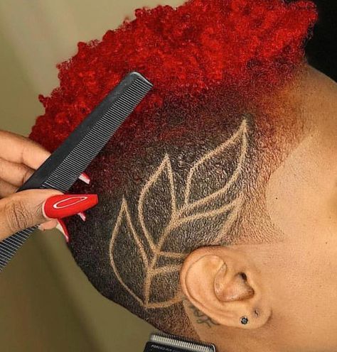 Leaf Leaf Shaved Hair Designs, Leaf Undercut, Leaf Haircut, Side Shave Design, Undercut Design, Shave Designs, Hair Tattoo Designs, Undercut Hair Designs, Shaved Designs