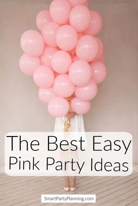 Selection of pink party ideas perfect to use in a variety of themed events. Use different shades of pink as an easy way to create a party of every girls dream. Use these party ideas to use pink items in the party decor, food and even clothing. These ideas will help create the special occasion with ease. Pink Party Ideas, Pastel Color Party, Pink Party Foods, Dollar Diy, Pink Party Theme, Pink Tablecloth, Pink Party Decorations, Girls Party Invitations, Pink Items