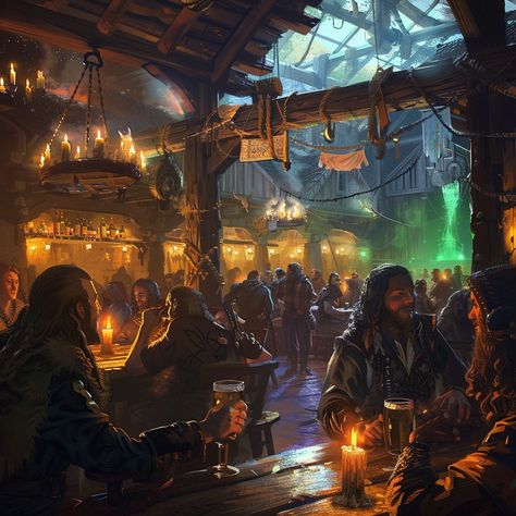 This story begins as every good story should, in a tavern! The barkeep is happy to give you a task she's been meaning to take care of. It may be a simple task but every good adventurer must start somewhere.⁠ ⁠ ⁠ ⁠ #aiart #aiartwork #aiartcommunity #aiimage #aipainting #digitalart #art #aiphoto #artist #landscape #storytelling #rpg #dungeonmaster #dnd5e #ttrpg #dungeonsanddragons #roleplay #dnd #fantasyart #AdventureWeek Tavern Dnd Art, Dnd Tavern Aesthetic, Dnd Tavern Keeper, Tavern Fantasy Art, Fantasy Tavern Art, Dnd Tavern Map, Tavern Drawing, Tavern Aesthetic, Dnd Scenery