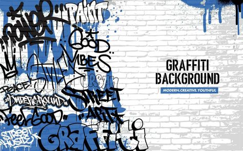 Graffiti background with throw-up and tagging hand-drawn style. Street art graffiti urban theme in vector format. Graffiti Background, Urban Street Art Graffiti Artworks, Presentation Backgrounds, Graffiti Artwork, Urban Street Art, Graffiti Styles, Theme Design, Street Art Graffiti, Presentation Design