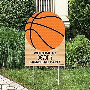 Nothin' But Net - Birthday Party Theme | BigDotOfHappiness.com Basketball Themed Birthday Party, Basketball Party Decorations, Basketball Theme Birthday, Basketball Baby Shower, Basketball Theme Party, Sports Party Decorations, Basketball Birthday Parties, Basketball Baby, Sports Birthday Party