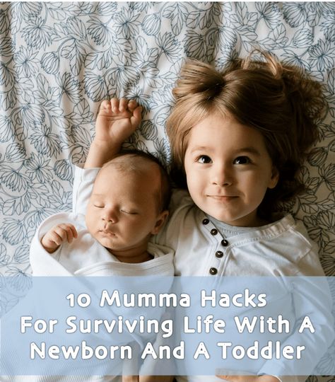 10 Mumma Hacks For Surviving Life With A Newborn And A Toddler - It’s true what they say; you think it’s hard when you have a baby…until you have two! So us mums need handy little tips and tricks to get through the day and make our lives easier. Boy Room Ideas, Life With A Newborn, Mum Of Two, Lds Conference, Birth Order, Fhe Lessons, Toddler Life, Baby Supplies, Second Baby