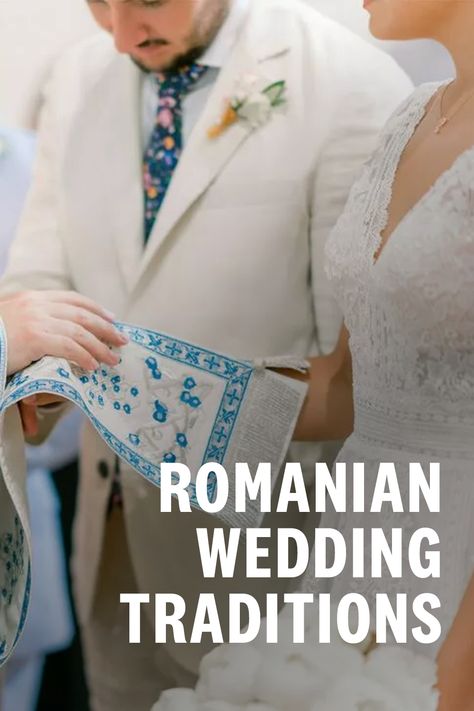 Romanian Wedding Traditions, Romania Wedding, Romanian Culture, Romanian Wedding, Traditional Wedding Favours, Bride Head, Wedding Ceremony Traditions, Wedding Traditions, European Wedding