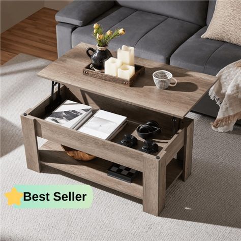 Take a peek at our top seller! This versatile coffee table meets all your needs. Work from home, enjoy coffee breaks, or chill with snacks—it's perfect!

#yaheetech #myyaheetech #yaheetechfurniture #amazonfinds #coffeetable #lifttopcoffeetable #endtable #homeimprovements #homeandgarden 20:52 Rectangle Wood Coffee Table, Wood Coffee Table With Storage, Wood Lift Top Coffee Table, Coffee Table Small Space, Coffee Table With Hidden Storage, Rectangle Coffee Table Wood, Living Room Decor Curtains, Living Room Essentials, Large Coffee Tables