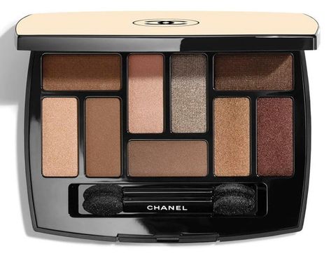 Natural Eyeshadow Palette, Chanel Eyeshadow, Nude Eyeshadow Palette, Perfume Chanel, Chanel Les Beiges, Alat Makeup, Eyeshadow Collection, Blending Eyeshadow, Natural Eyeshadow