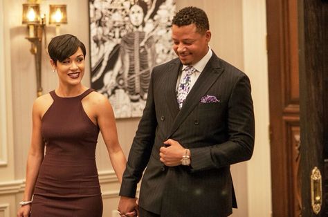 Empire / Lyon / Lucious / Terrence Howard / Calhoun / Anika / Grace Gealy Grace Gealy, Empire Cookie, Terrence Howard, Fresh Cuts, Fresh Cut, Tv Programmes, Lyon, Relationship Goals, Cute Hairstyles