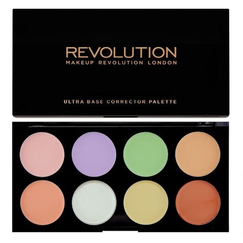 Slide 5 of 6 Makeup Revolution Blush Palette, Revolution Blush, Make Up Concealer, Color Correction Makeup, Make Up Kits, Colour Corrector, Color Correcting Concealer, Makeup Revolution London, Correcting Concealer