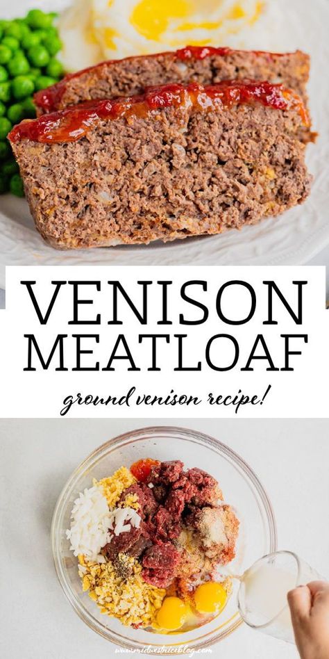 Deer Meatloaf, Ground Deer Recipes, Venison Burger Recipes, Sweet Thai Chili Sauce, Venison Meatloaf, Venison Steak Recipes, Ground Venison Recipes, Sweet Thai Chili, Venison Meat