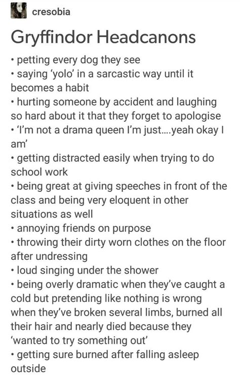 Gryffindor Headcanons Part 1 Harry Potter Headcannons Draco, Gryffindor Headcanons, Gryffindor Personality, Gryffindor Girl Aesthetic, Gryffindor Things, Wolfstar Headcannons, Hogwart Houses, Hp Houses, Pandora Lovegood