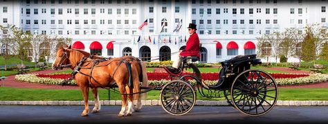 The Greenbrier - About The Greenbrier The Greenbrier Resort, Greenbrier Resort, The Greenbrier, Dreamy Places, Southern Travel, Sulphur Springs, Horse Carriage, Classic Architecture, Travel Outdoors