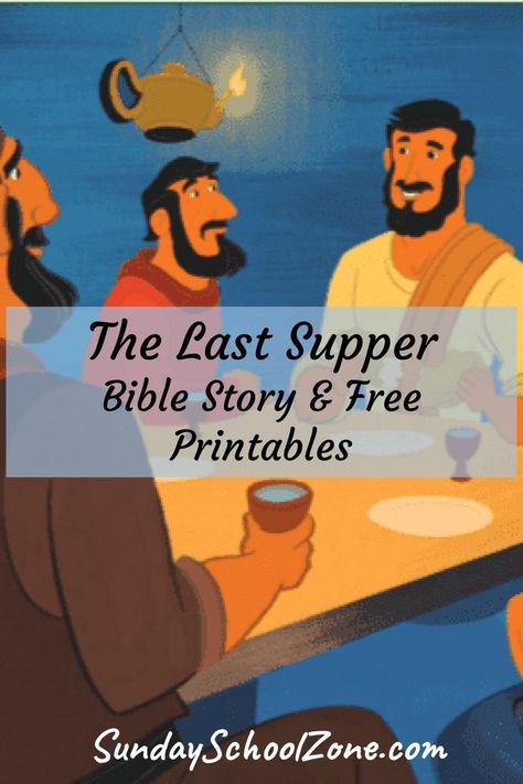 Use these FREE Bible printables to help your children better understand the Last Supper of Christ. Supper Ideas For Kids, Last Supper Coloring Page, Prodigal Son Bible, Bible Story Activities, Childrens Bible Activities, Printable Bible Activities, Lord's Supper, The Prodigal Son, Preschool Bible Lessons