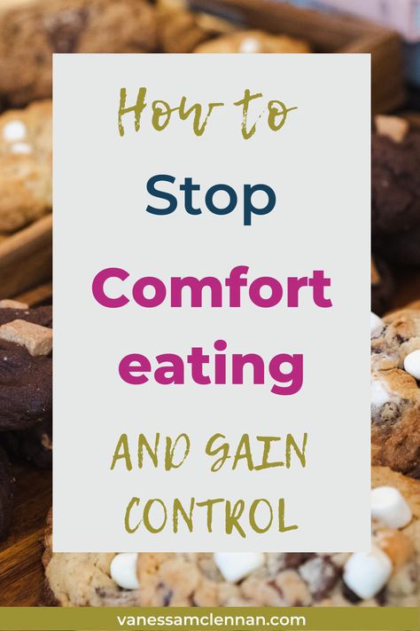 do you want to be able to stop your comfort eating? Are you emotionally eating and you don't know how to stop? Emotional eating is where you eat to fill a void or to suppress emotions. You can help to stop it with these tips. #emotionaleating #comforteating #weightloss Comfort Eating, Compulsive Eating, Mindless Eating, Bariatric Diet, Healthy Lifestyle Habits, Intuitive Eating, Mindful Eating, Mental And Emotional Health, Stop It