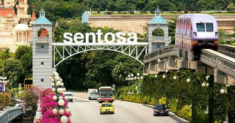 Santosa Island entrance, Singapore. #photography #singapore #cityphotography #photostyle Santosa Island Singapore, Singapore Sentosa, Sentosa Island Singapore, Vivo City, Singapore Outfit, Sentosa Singapore, Singapore Things To Do, Singapore Attractions, Singapore City