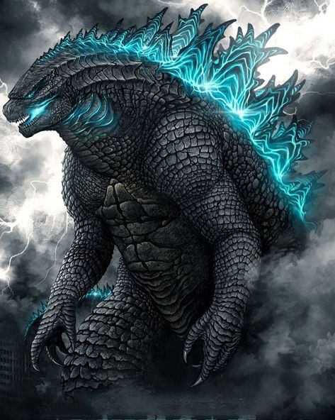 Godzilla Birthday Party, Godzilla Tattoo, King Kong Vs Godzilla, Godzilla Wallpaper, All Godzilla Monsters, Beast Creature, Ark Survival Evolved, Kaiju Art, Famous Monsters