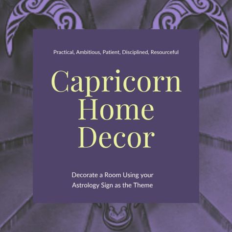 Decorate a room with Capricorn Home Decor items! Comforters, Rugs, Wall Art & More, Celebrate Capricorn's sensible, dependable and ambitious nature. #capricorn #astrology #funkthishouse #homedecor Capricorn Bedroom Ideas, Capricorn Room Decor, Capricorn Home Decor, Capricorn Home Aesthetic, Capricorn Bedroom Aesthetic, Capricorn Decor, Capricorn Aesthetic Art, Capricorn Bedroom, Funky Bedroom Decor